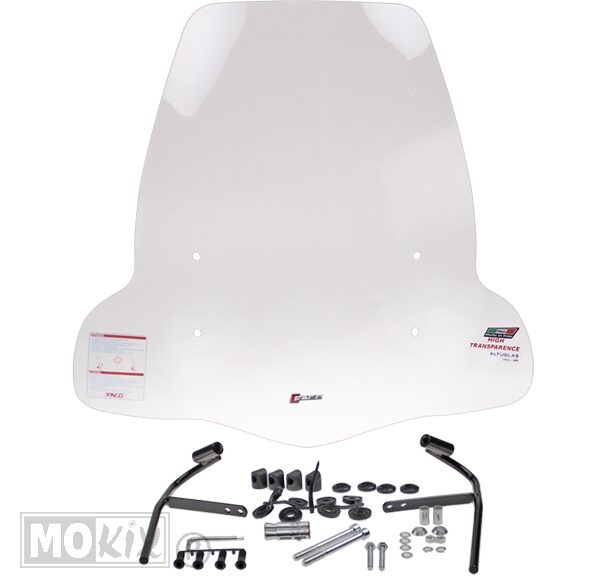 Windscherm Piaggio Typhoon NT 2011 50cc Faco H650