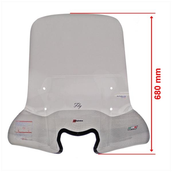 Windscherm Piaggio FLY 2012 50/125cc Faco H680
