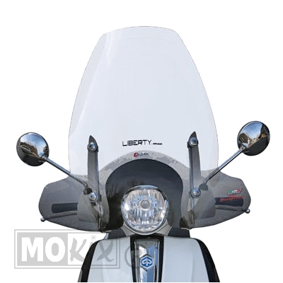 Windscherm Piaggio Liberty I-GET '16-'20 Faco H725