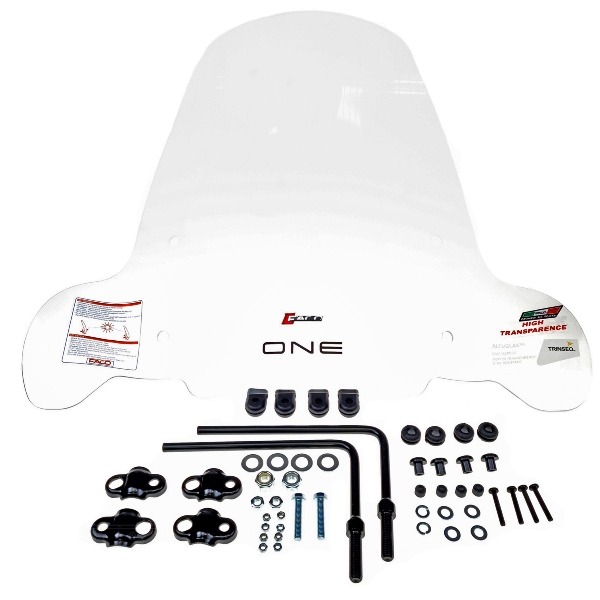 Windscherm Piaggio 1 Electro 2021-2022 H635 Faco