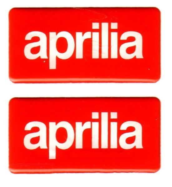 Aprilia Sticker 3D 2Stuks