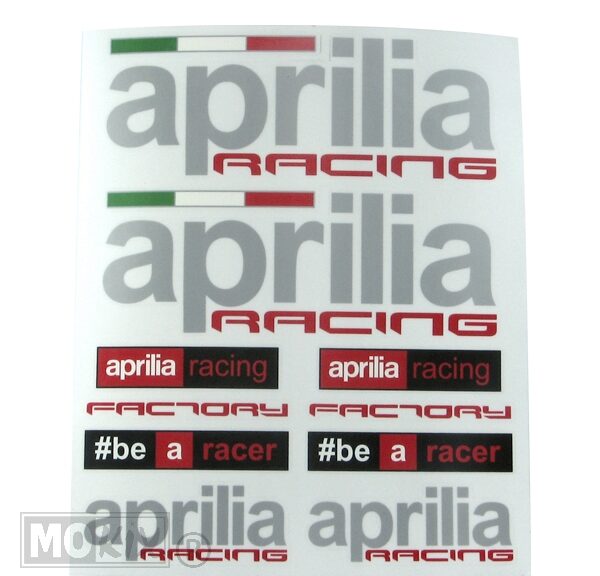 Aprilia Stickerset Racing