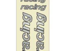 Aprilia Stickerset Racing 4stuks