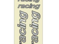 Aprilia Stickerset Racing 4stuks