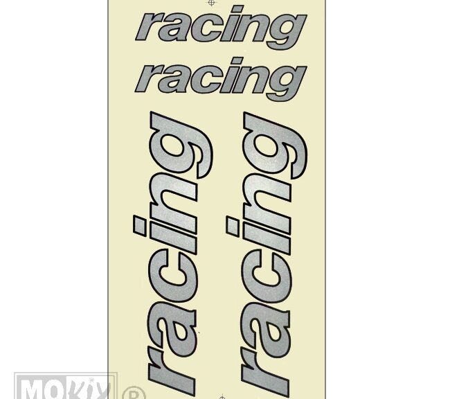Aprilia Stickerset Racing 4stuks