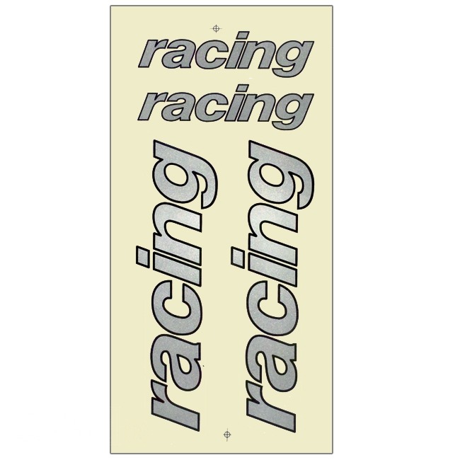 Aprilia Stickerset Racing 4stuks