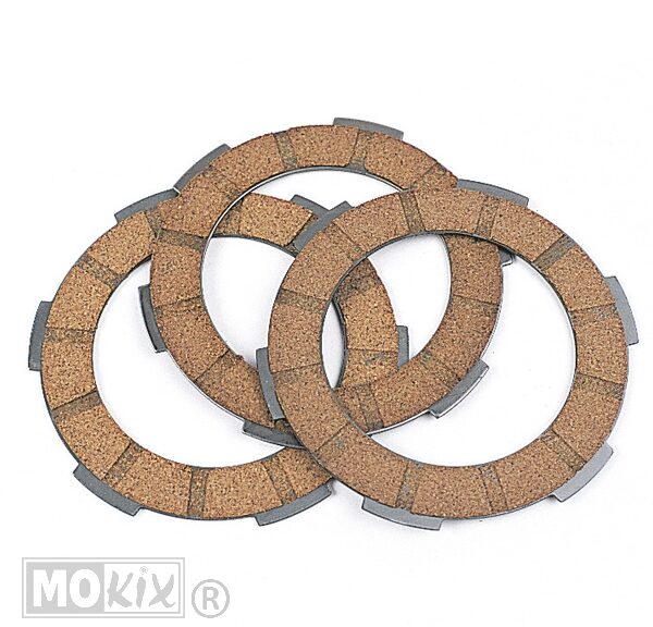 Koppelingsplaat Vespa PK 50-90-125 Set (3) DR