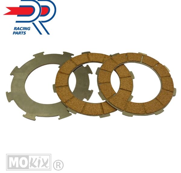 Koppelingsplaat Vespa P 200 E Set (3) DR