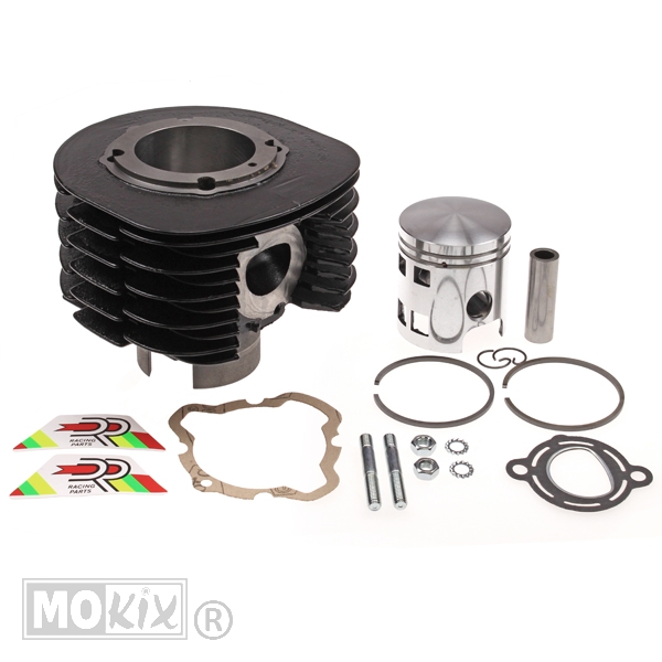 Cilinderkit Piaggio APE 220cc 2T CAR 18pen 69mm DR