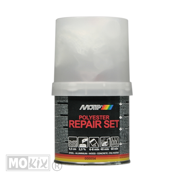 Reparatie SET Polyester 250gr - Motip