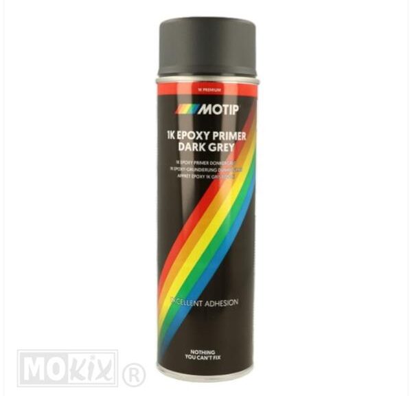 SPB Motip 1K Epoxy Primer Donker Grijs 500ml
