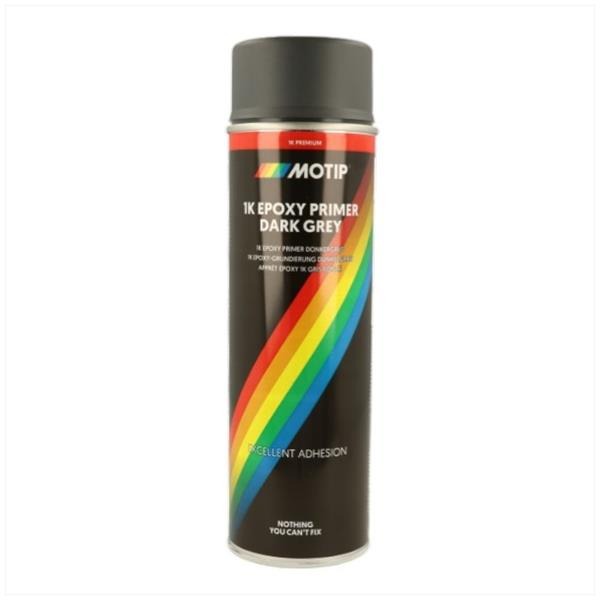SPB Motip 1K Epoxy Primer Donker Grijs 500ml