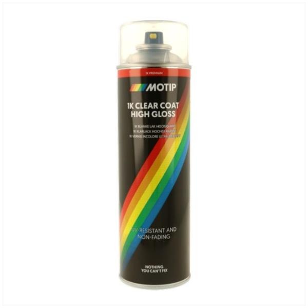 SPB Motip 1K Blanke LAK Hoogglans 500ml