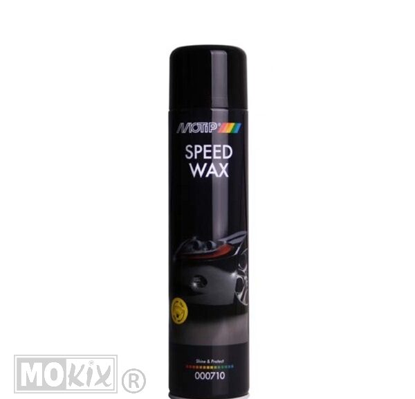 Motip Speed Wax spuitbus 600ml voor lak kunststof en chroom