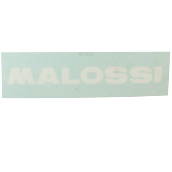 Malossi Sticker WIT 24cm