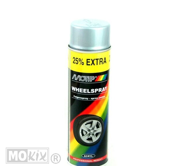 SPB Motip Wielspray Zilver 500ml