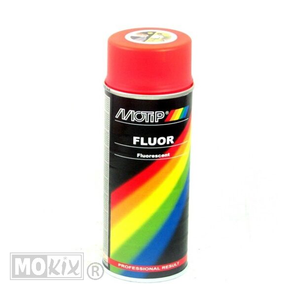 SPB Motip Fluor Oranje/Rood 400ml