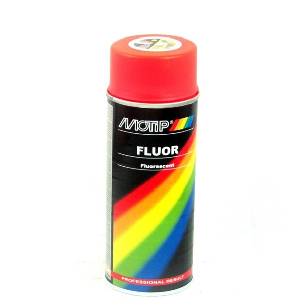 SPB Motip Fluor Oranje/Rood 400ml