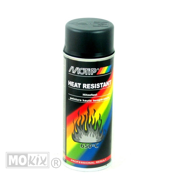 SPB Motip Hittebestendig Zwart 400ml