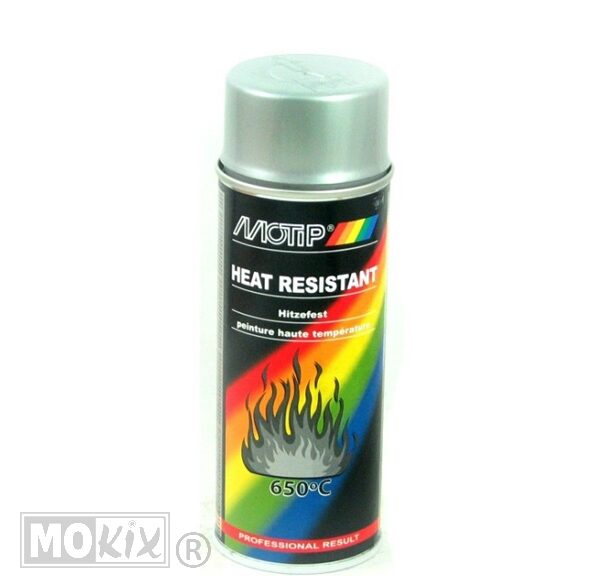 SPB Motip Hittebestendig Zilver 400ml