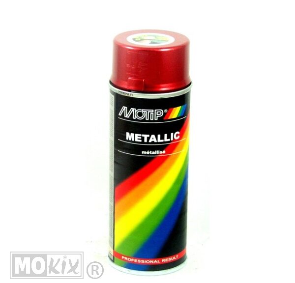 SPB Motip Metallic Rood 400ml