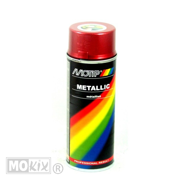 SPB Motip Metallic Rood 400ml