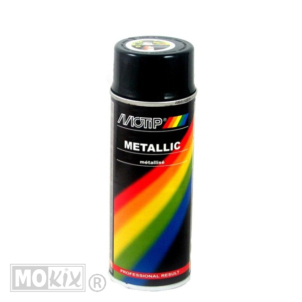 SPB Motip Metallic Zwart 400ml