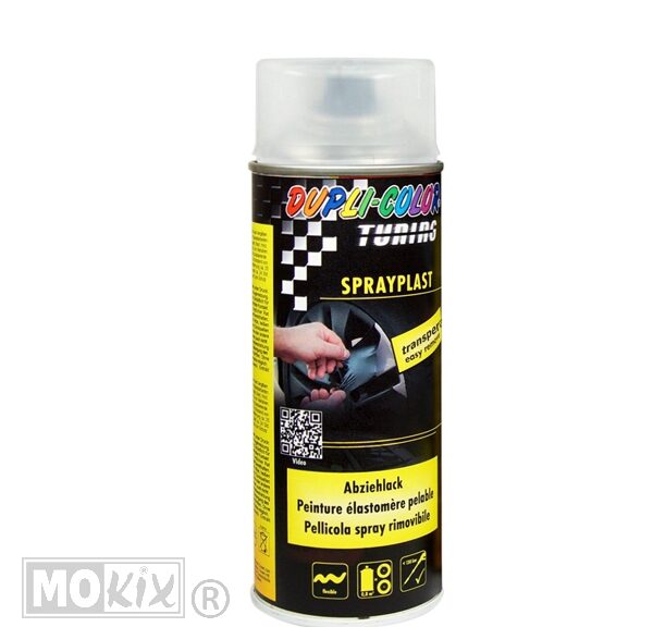 SPB Dupli-Coulor Sprayplast Transparant 400ml - Motip