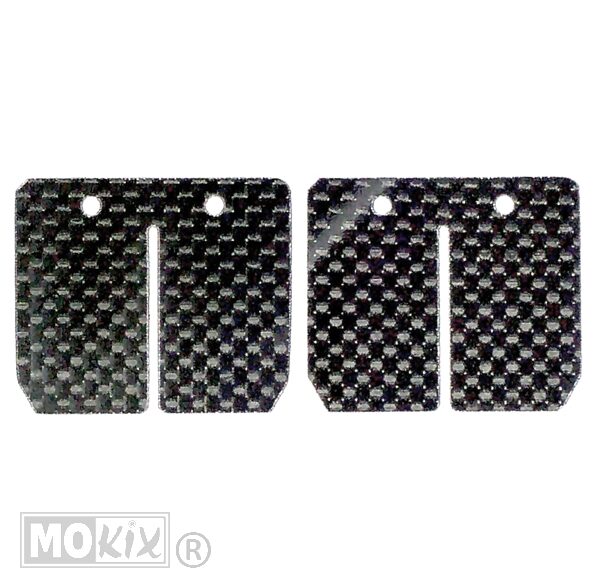 Membraanplaat Carbon Honda MT/MB 4 Kleps (2) - Carbono