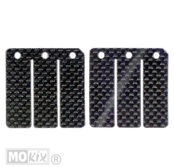 Membraanplaat Carbon Derbi Senda (2) - Carbono