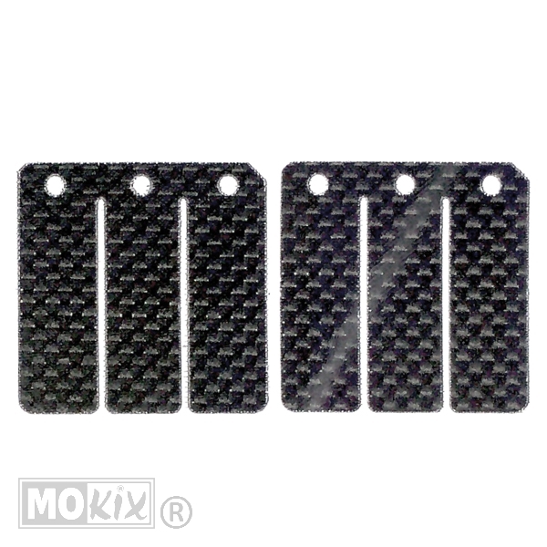 Membraanplaat Carbon Derbi Senda (2) - Carbono
