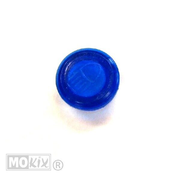 Origineel Tomos controleglaasje grootlicht blauw 13mm voor tellerhuis A3 A35