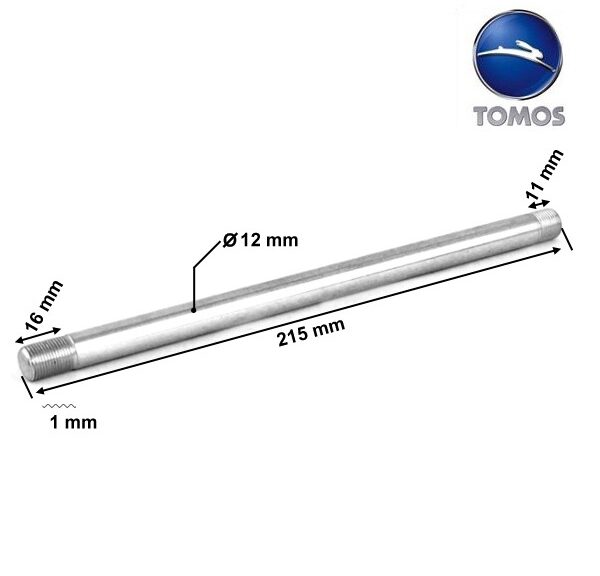 Vooras Tomos Quadro/Flexer/STD 215x12x1.00