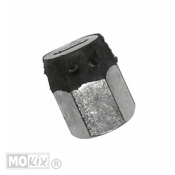 Vliegwiel Moer Tomos M10x1 Oliepomp Versie (1)