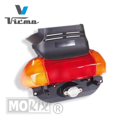 Knipperlichtglas linksachter voor Yamaha Cygnus R en MBK Flame R 1995-1999