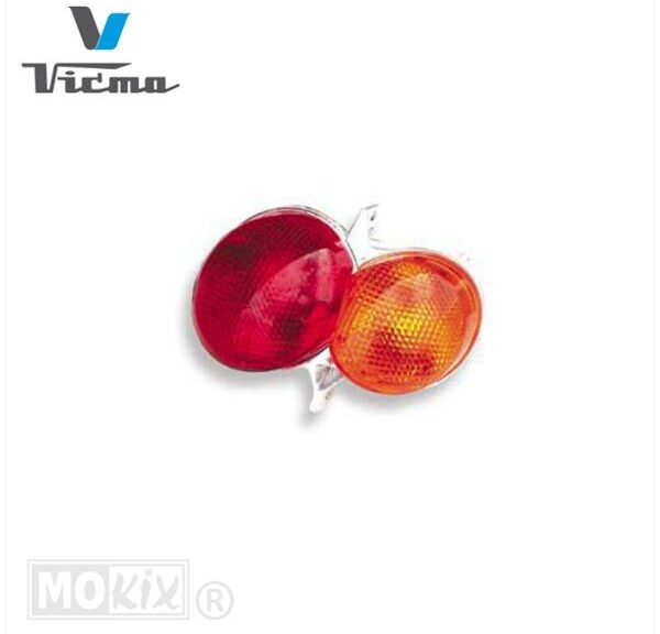 RAW-BOL Glas MBK Skyliner 01-"02 125 Oranje R.A. " - V-Parts