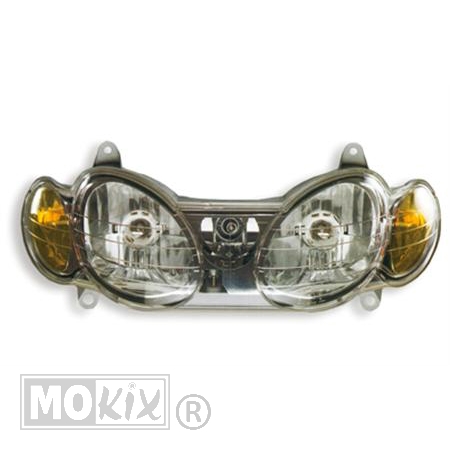 Complete CE koplampoptiek voor MBK Doodo 125 4T maxi-scooter