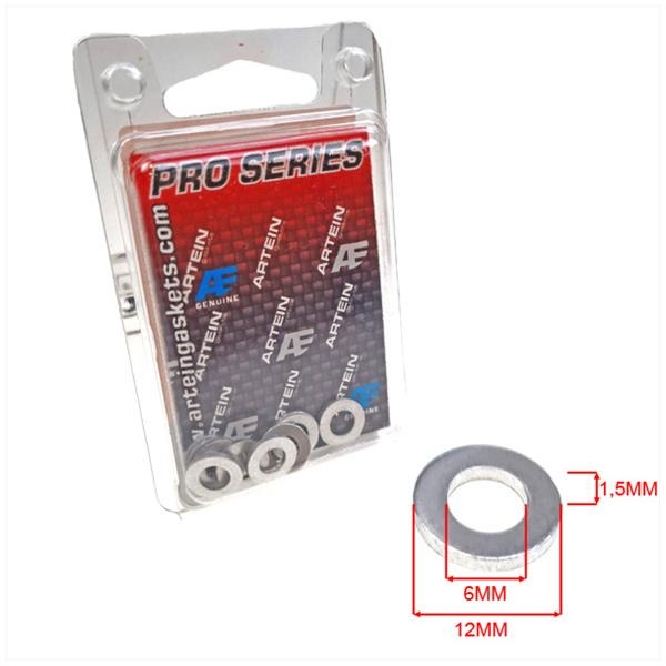 Aluminium Ring Artein PRO-Series 6x12x1.5 (10)