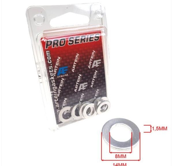 Aluminium Ring Artein PRO-Series  8x14x1.5 (10)