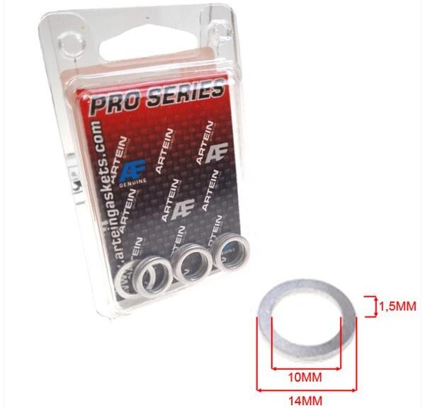 Aluminium Ring Artein PRO-Series 10x14x1.5 (10)