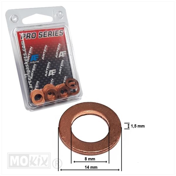 Koper Ring Artein PRO-Series 8x14x1.5 (10)