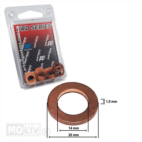 Koper Ring Artein PRO-Series 14x20x1.5 (10)