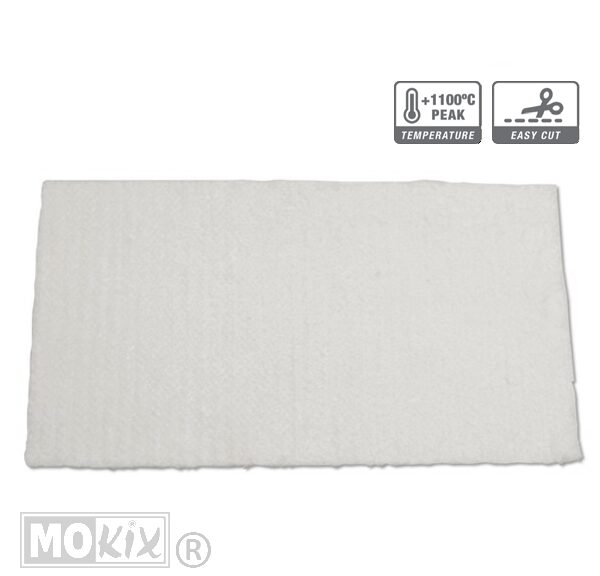 Artein glasvezel dempervulling 320x5000x6mm rol voor 2-takt uitlaten