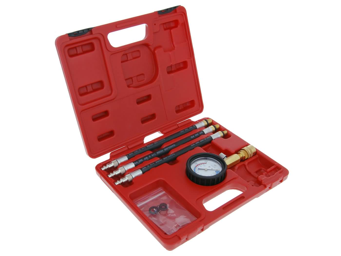 Gereedschap Buzzetti Compressiemeter 300psi 10-12-14mm Universeel 5103 - Afbeelding 2