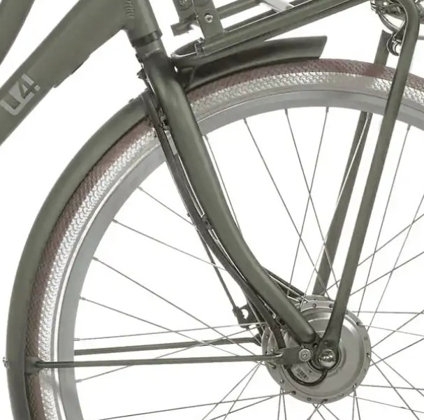 Cortina voorvork E-U4 D FM Disc Thyme Grey Matte