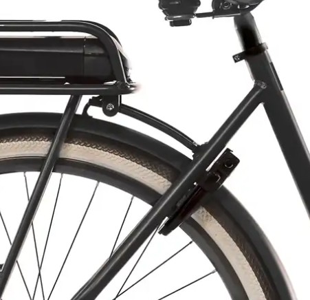 Cortina achterdrager bracket Jet black Matt L155mm