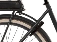 Cortina achterdrager bracket Jet black Matt L130mm
