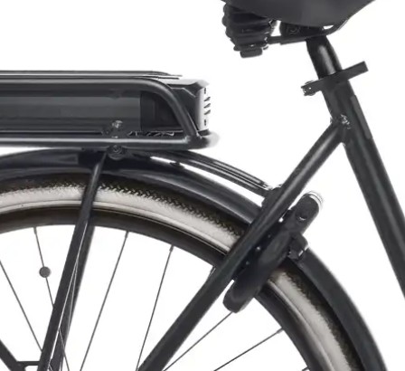 Cortina achterdrager bracket Jet black Matt L205mm