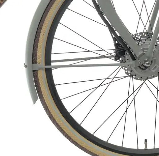 Cortina spatbordstang voor 28 E-U4 Muted Sage matt