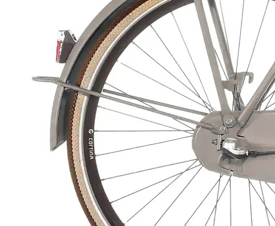Cortina spatbordstang achter 28 U4 Warm Sand Matte